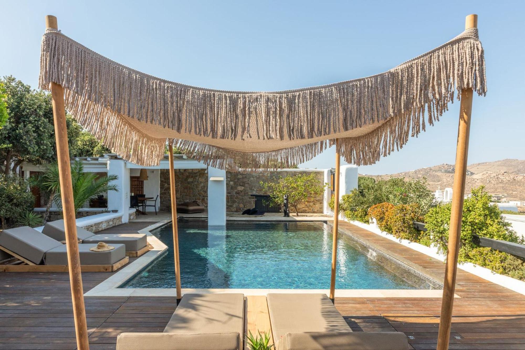 Myconian Platinum Senior & Deluxe Villas Калафатис Экстерьер фото