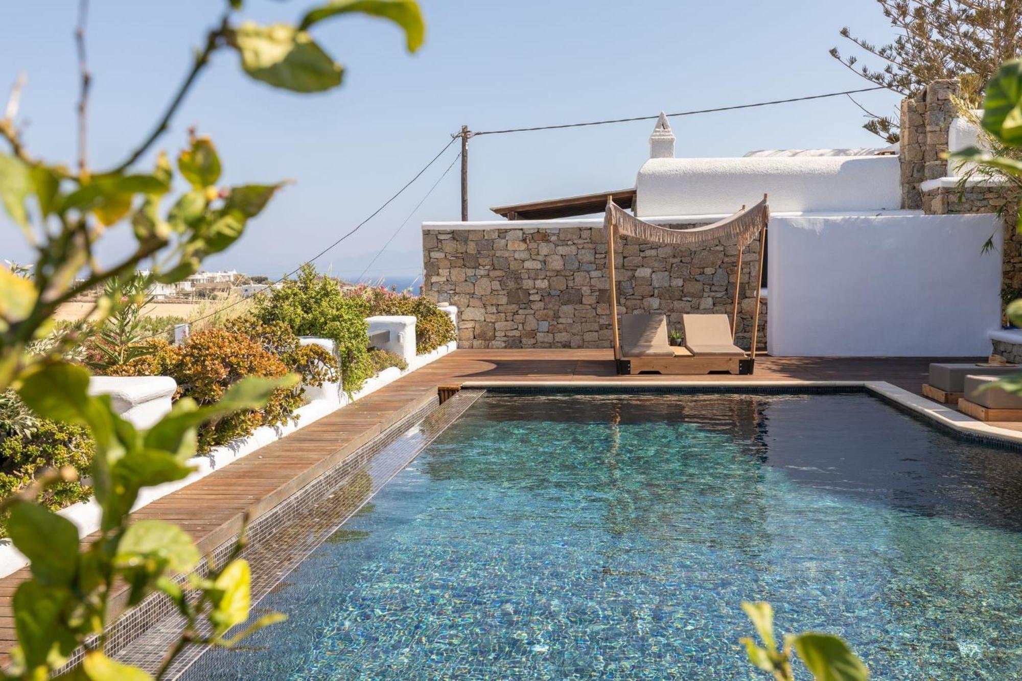 Myconian Platinum Senior & Deluxe Villas Калафатис Экстерьер фото