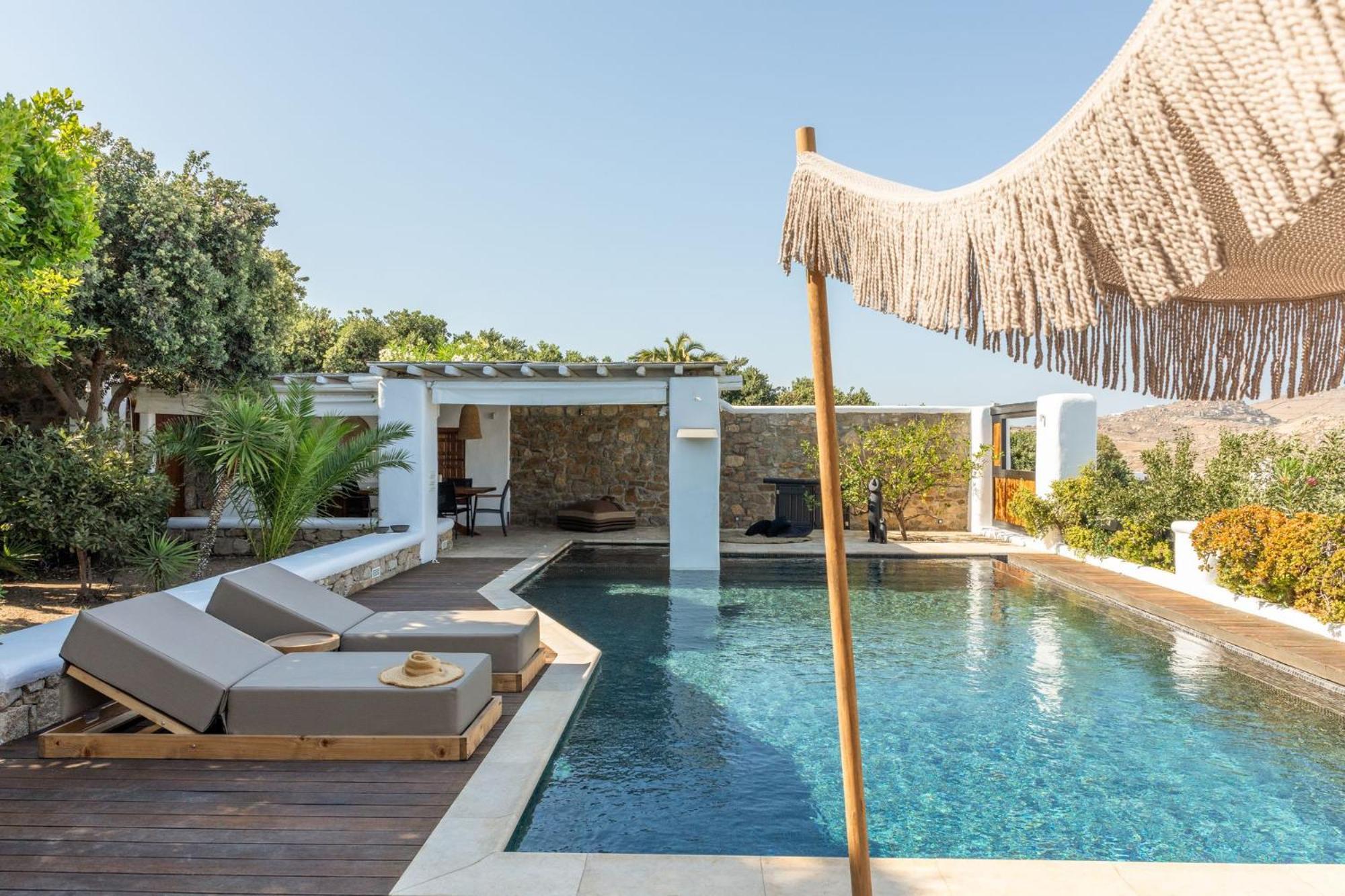 Myconian Platinum Senior & Deluxe Villas Калафатис Экстерьер фото